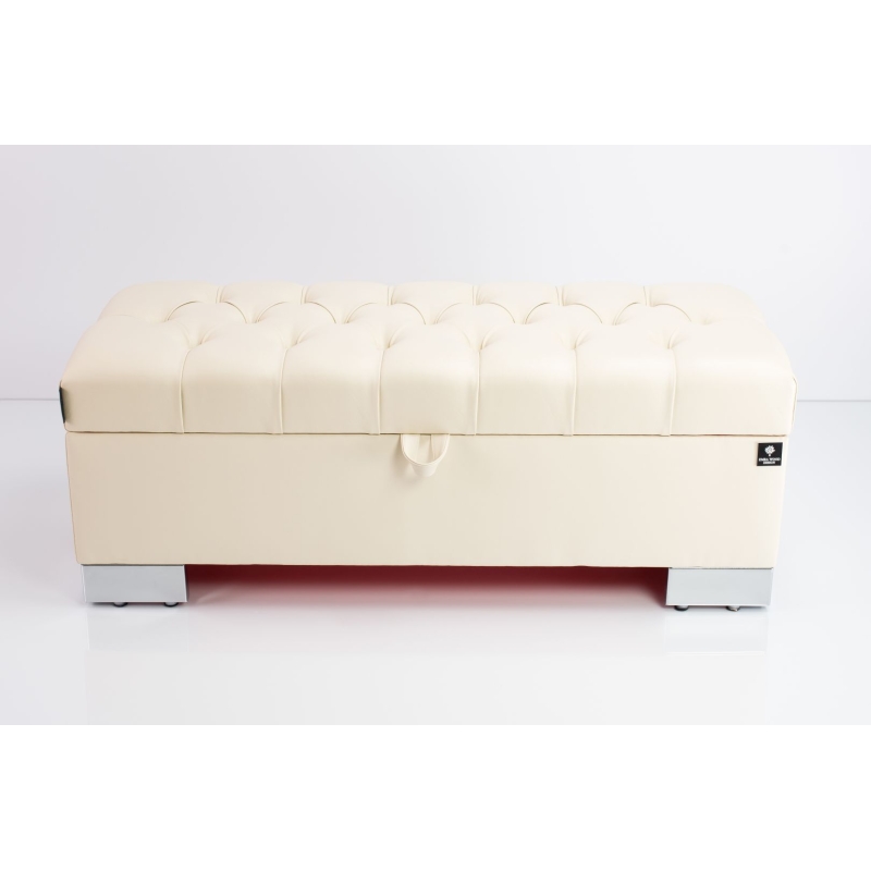 Tufted Storage Bench